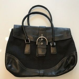 Black Coach Shoulder Bag